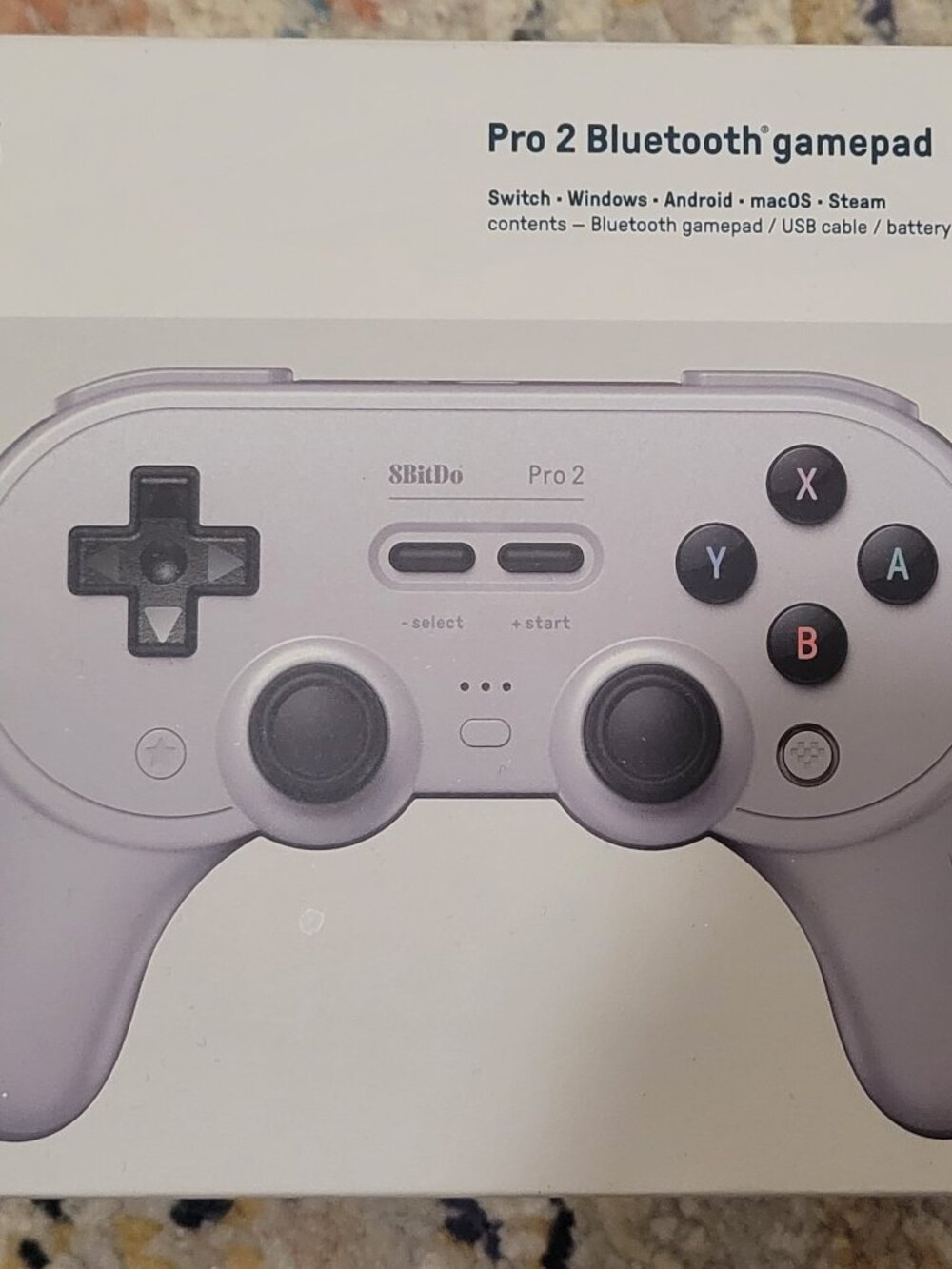 8Bitdo Pro 2 Bluetooth Gamepad-Gray Edition 80GL